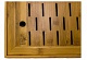 Чайный поднос (бамбук) 34,5x22,5x6